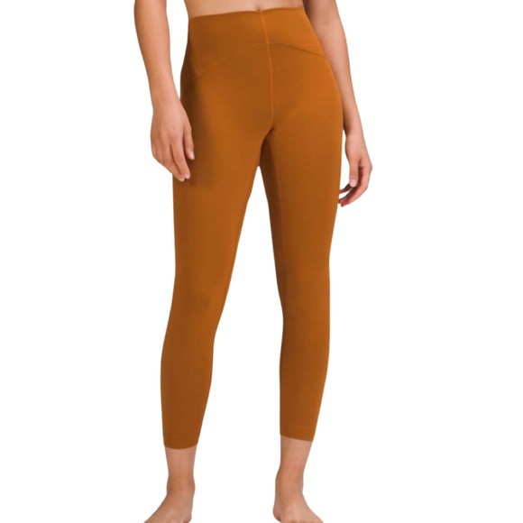 Lululemon Instill High-Rise Tight 25" Butternut Brown. EUC. - Picture 4 of 15